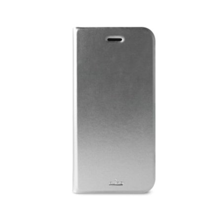 Puro Apple iPhone 6(S) Plus Eco-Leather Cover - Silver