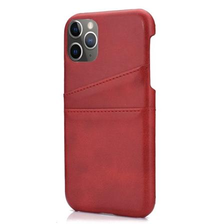 Praktiskt Skal med Kortfack - iPhone 13 Pro Max Röd