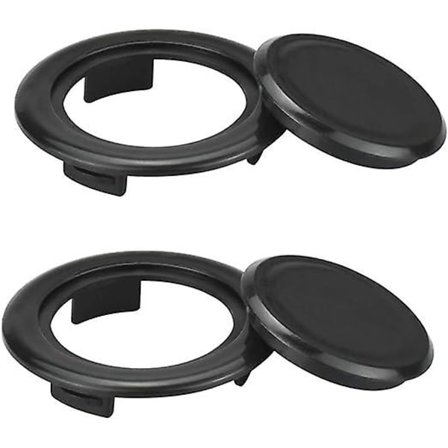 2 STK Bordparaply Plastik Hulring 42mm Hulbeskytter Terrassebord Anti-brud Anti-slid Solbestandig Parasol Bordring til Paraply Udendørs Par