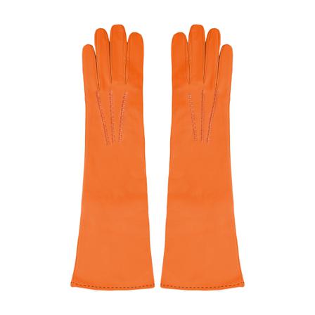 Ermanno Scervino, Gloves Pomarańczowy, Kobieta, Rozmiar: 8 1/2 IN