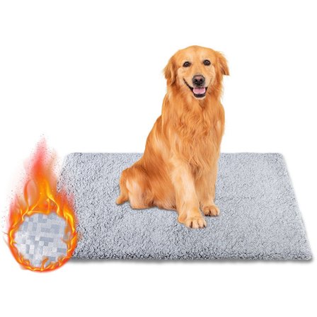 ING Katte måtte - 70x115cm - Hundemåtte - Katte kurv - Kæledyrs varmemåtte