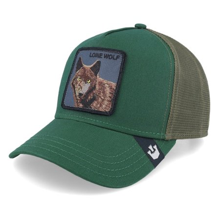 Goorin Bros. - Grønn trucker Caps - Premium Wolf Green Trucker @ Hatstore