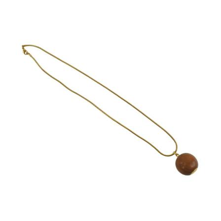 Hermès Vintage, Pre-owned Necklace Bruin, Dames, Maat:ONE Size