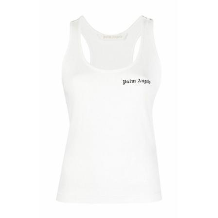 Palm Angels Sleeveless Tops Hvid, Dame