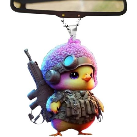 Bil Dekoration, Dyreformet Bil Interiør Dekoration | 2D Akryl Bil Interiør Tilbehør Bakspejl Vedhæng