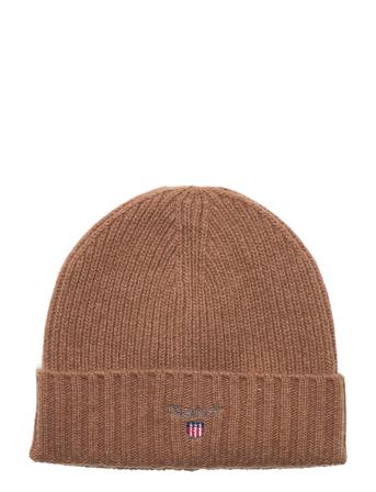 D1. Wool Lined Beanie Brown GANT