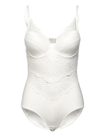 Tanya Body W Bra Fill Bodies Slip Hvit Missya*Betinget Tilbud