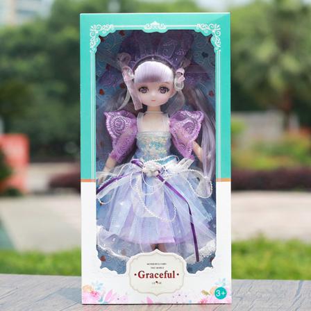 Magisk Barbie-docka - 30 cm sött skoj för små prinsessor