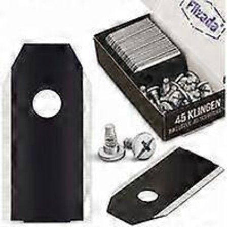 45x Kol Ersättningsblad för alla Husqvarna Automower/Gardena/Yardforce - Robotgräsklipparblad för Husqvarna 305, 308, 310, 315, 320, 420, etc.