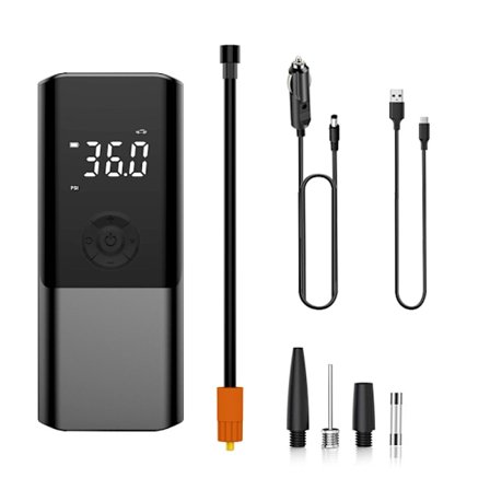 Bærbar mini selvgående elektrisk dekkpumpe håndholdt bil ladepumpe dobbeltbruk bil luftpumpe