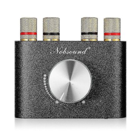 Bluetooth 5.0 Stereo Audioforsterkermottaker 2-kanals Klasse D Mini Hi-fi Forsterker