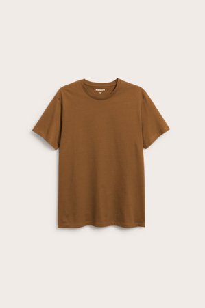 Kappahl | Rundhalsad t-shirt | Brun