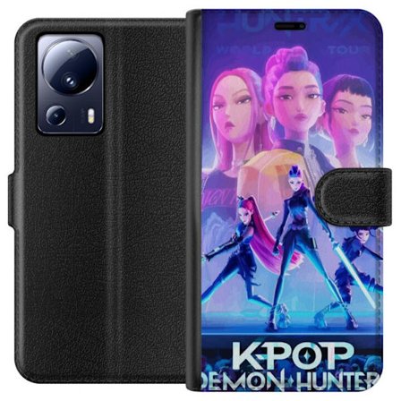 Kompatibelt Plånboksfodral till Xiaomi Xiaomi 13 Lite Trendiga KPop Demon Hunters docka figur