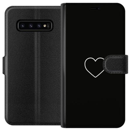 Samsung Galaxy S10 Lompakkokotelo Sydän