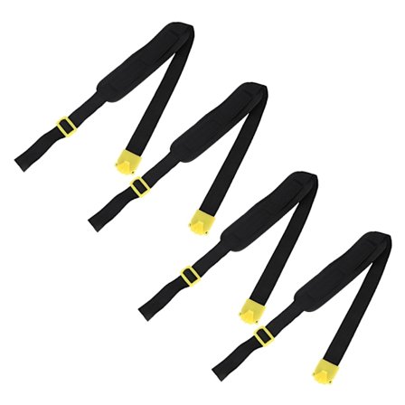 2 par förtjockad svamp Justerbar jordbruksmanuell spruta Ryggsäck Axelrem