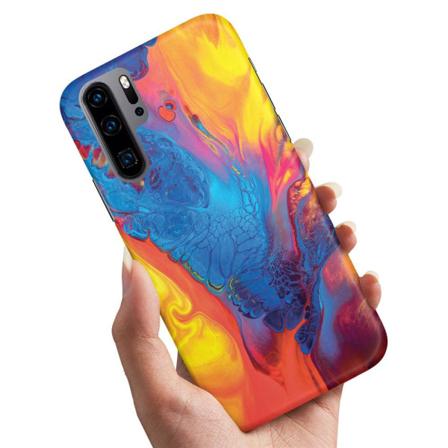 Huawei P30 Pro - Cover/Mobilcover Marmor Multicolor