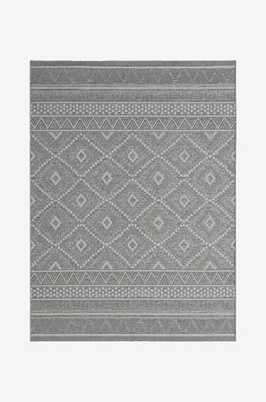 KM Home - Ulkomatto Ottowa - Harmaa - Ulkomatot - 160X230 - - Homeroom