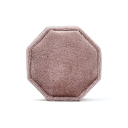 Sammet Smyckeskrin Ring Förvaringslåda D D