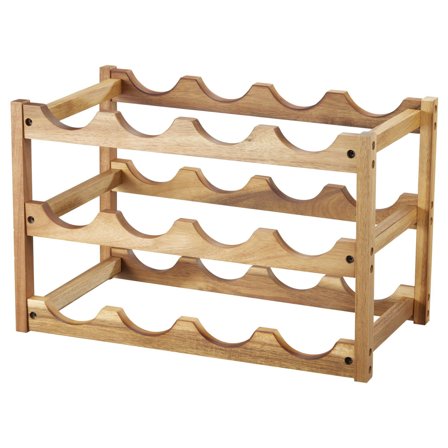 Dorre Varo vinställ 12 flaskor, akaciaträ | Inredning > Möbler > Vinställ | Bagaren och Kocken