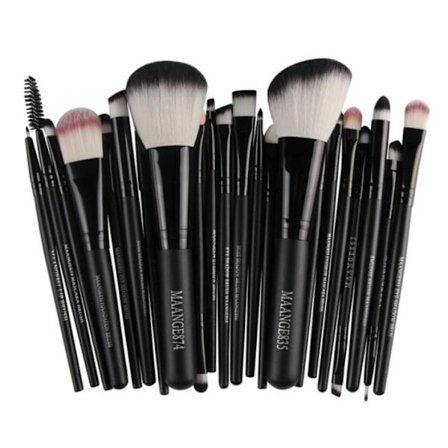 MAANGE Sminkborstset med 22 borstar