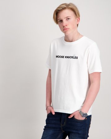 Moose Knuckles KIDS CONWAY TEE Hvid Skjorter Dreng - Kids Brand Store
