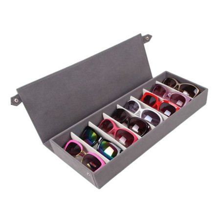 Brilleetui Solbriller Displaystativ GRÅ