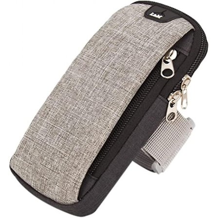 Løbearmbånd kompatibelt med udendørs sport, kompatibelt med mobiltelefoner op til 6,2''