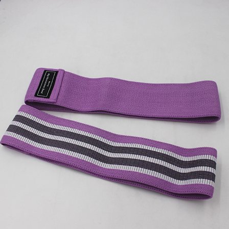 Fitness elastiskt bälte Lila (76 * 8m)