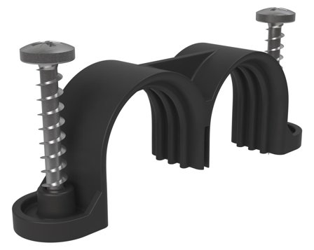 LK Systems 1882400 Klammer 25 mm, dubbel, Installation