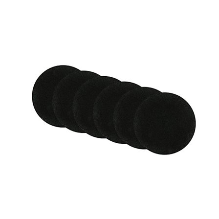 5 st kolfilterkuddar, luktabsorberande bomullsdynor 165x165x10 mm