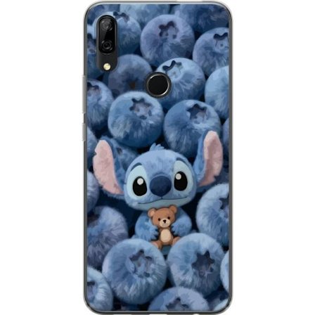 Kompatibel Mobilcover til Huawei P Smart Z Lady Gaga minimalistisk plakat med guitar og monokrom design