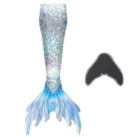 Havfruehaler til svømning til børn og voksne med monofin,ssxjv