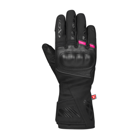 Mănuși Moto IXON Pro Rescue 3 L negru/fucsia S
