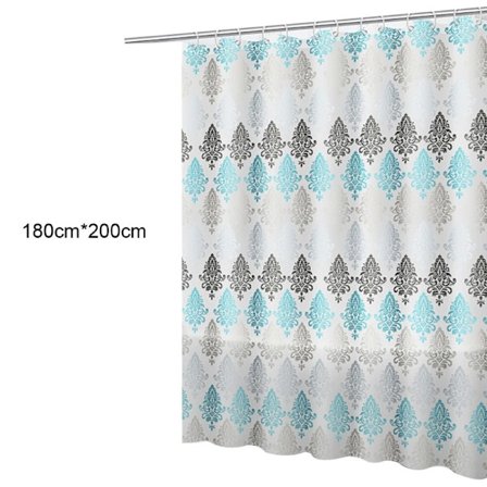 Vattentätt Duschdraperi Kraftigt peva Duschdraperi Med Krokar Badrumstillbehör Giftfritt, Luktfritt Modernt