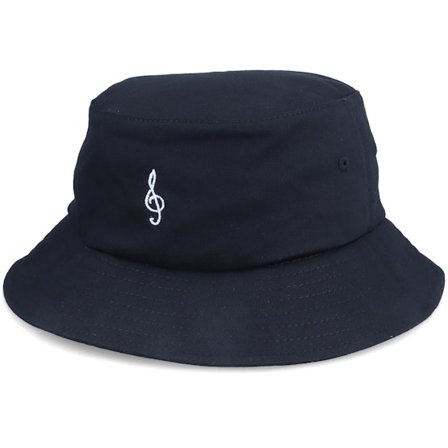 Abducted - Treble Clef Black Bucket Bucket Black Hat - @ Hatstore