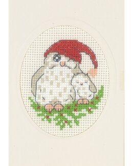 Broderikit Kort Ugglor - Permin