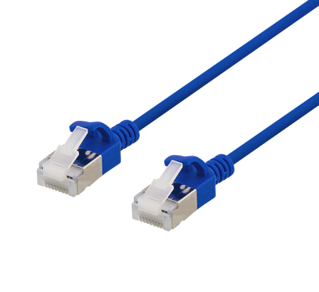 Deltaco koblingskabel - 3 m - blå