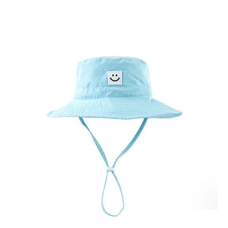 Baby Solhatt Smile Face UPF 50+ Småbarnshatt för Pojkar Flickor