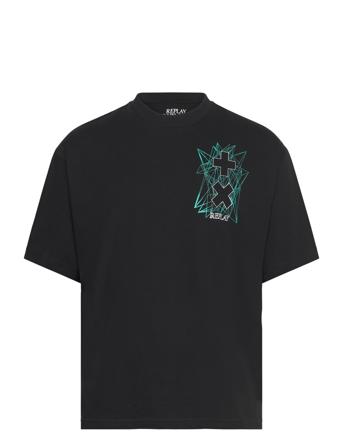 T-Shirt Over Core Black Replay