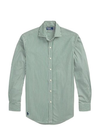 Polo Ralph Lauren | Custom Fit Striped Poplin Shirt | XL