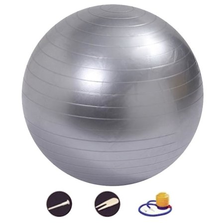 Treningsball Balanseball Med Pumpe For Yoga Pilates Stretching Fitness Hjemmetrening Trening