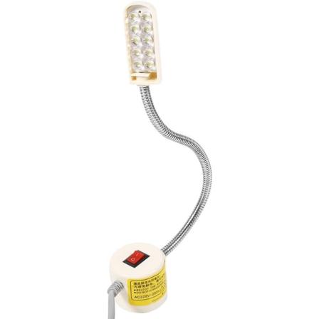 LED-ompelukonevalo magneettisella kiinnitystelineellä - Joustava kytkin 220V(EU)