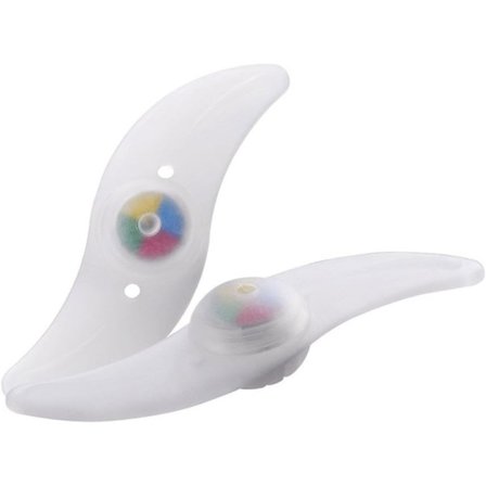 Par Hjulnavslampor för Cykel med Färgväxlande LED-lampor (2 st DXGHC