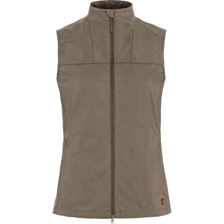 Fjällräven Abisko Gilet XS - female - Suede Brown - Gilets