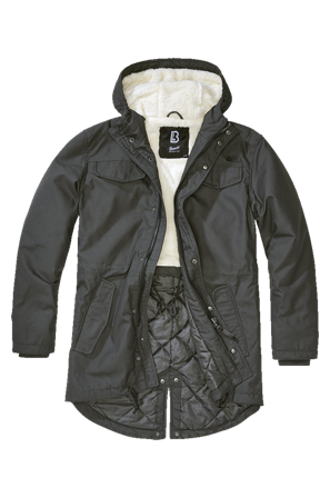 Takki Brandit Marsh Lake Teddyparka Antrasiitti L