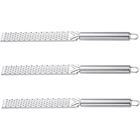 3-pack Ost Rivjärn Morots Rivjärn Handhållen Grönsaks Skärare Citron Zester för Kök Hem Verktyg Rakhyvel Skrapa Verktyg Tryffel Skärare Vintage Ost 