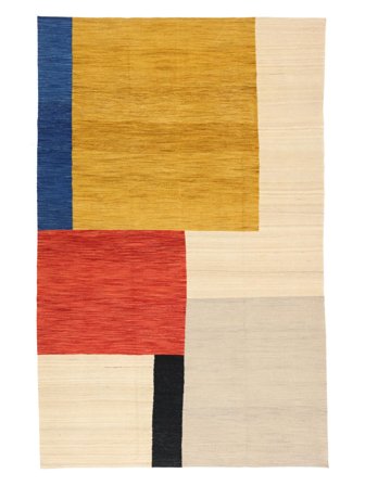 Kilim Moderne Tapis 195X314 Laine