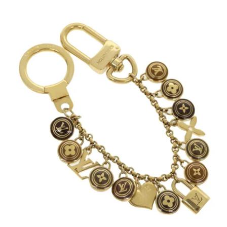 Louis Vuitton Vintage Pre-owned Metal key-holders Gul, Dame Vintage Smykker, Størrelse: ONE Size
