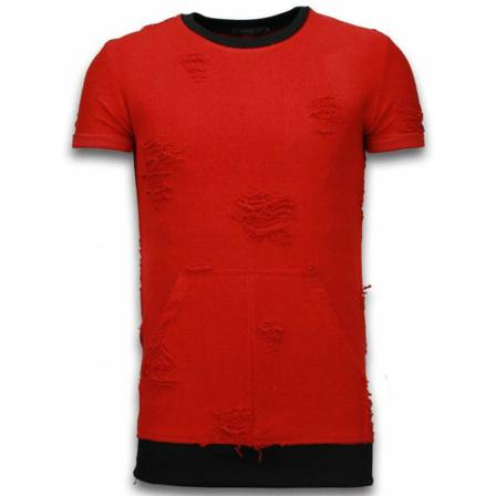 True Rise - T-shirts - Röd - Herr - Storlek: M, Herr, Storlek: M