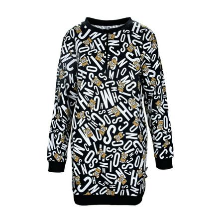 Moschino Dress , Zwart , Dames , Maat: S